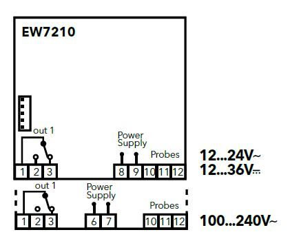 Schaltplan EW7210 NTC (PTC)